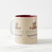 Messy Gingerbread Man Tasse (Vorderseite Links)