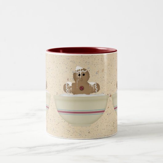 Messy Gingerbread Man Tasse (Mittel)