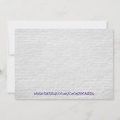 Messy Graffiti Sixteenth Einladung (Rückseite)