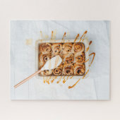 Messy Homemade Cinnamon Rolls Puzzle (Horizontal)