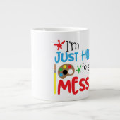 Messy - Jumbo-Tasse (Vorderseite)
