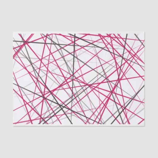 Messy Line Pattern Seidenpapier (Vorderseite)