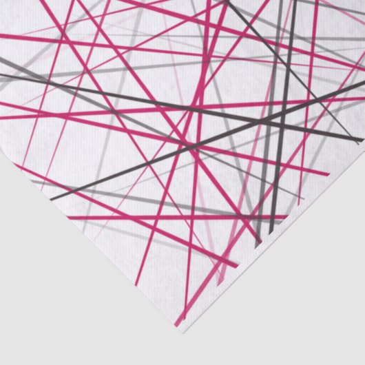 Messy Line Pattern Seidenpapier (Ausschnitt)