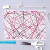 Messy Line Pattern Seidenpapier (Handwerk)