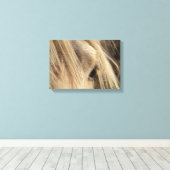 Messy Mane Leinwanddruck (Insitu (Holzboden))