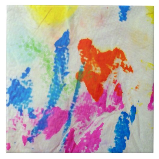 Messy Paint Fliese (Vorderseite)