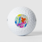 Messy Paint Golfball (Vorderseite)