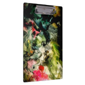 Messy Palette Abstraktes Muster Klemmbrett (Rechts)