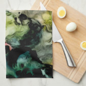 Messy Palette Cooles Abstraktes Muster Handtuch (Viertel Falte)