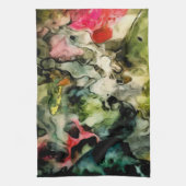 Messy Palette Cooles Abstraktes Muster Handtuch (Vertikal)