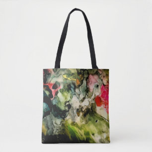 Messy Palette Cooles Abstraktes Muster Tasche