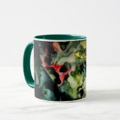 Messy Palette Cooles Abstraktes Muster Tasse (Vorderseite Links)