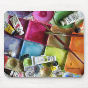 Messy Palette - Mousepad