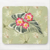 Messy Palm Tri-Color mit Fotos Mousepad (Vorne)