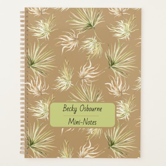 Messy Palm Tri-Colors Planer (Vorderseite)