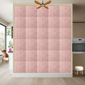 Messy Pink Geometric Tile Pattern Fliese