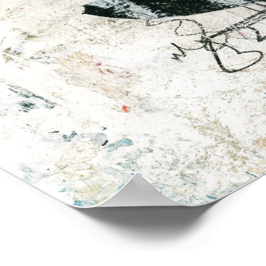 Messy Sunday Poster Wall Art (Ecke)