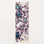 Messy virtuelle Blume in Gradiententönen Yogamatte (Vorderseite)