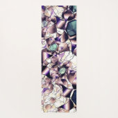 Messy virtuelle Blume in Gradiententönen Yogamatte (Rückseite)