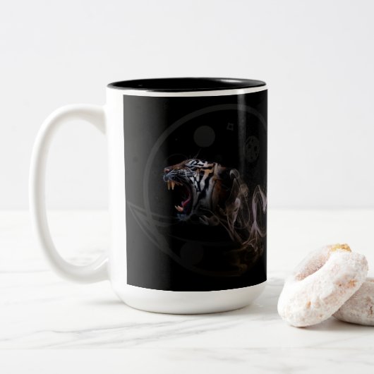 Mesu Tora-Tasse Zweifarbige Tasse (Mit Donut)