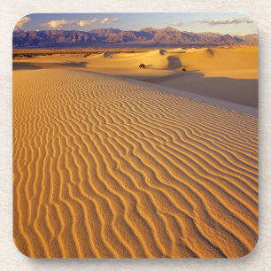 Mesziemlich flache Sanddünen im Death Valley Untersetzer