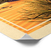 Mesziemlich Flat Sand Dunes Death Valley V01 Poster (Ecke)
