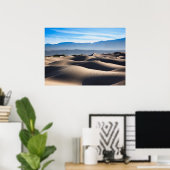 Mesziemlich Flat Sand Dunes Poster (Heimbüro)