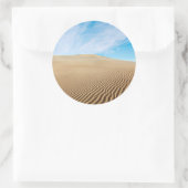 Mesziemlich Flats Sand Dunes Runder Aufkleber (Tasche)