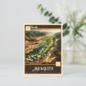 Mesziemlich, Nevada | VINTAG Postkarte (Stehend Vorderseite)