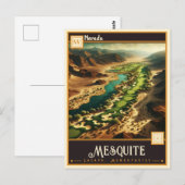 Mesziemlich, Nevada | VINTAG Postkarte (Vorne/Hinten)