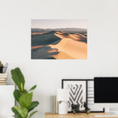 Mesziemlich Sand Dunes im Todestal Poster (Heimbüro)