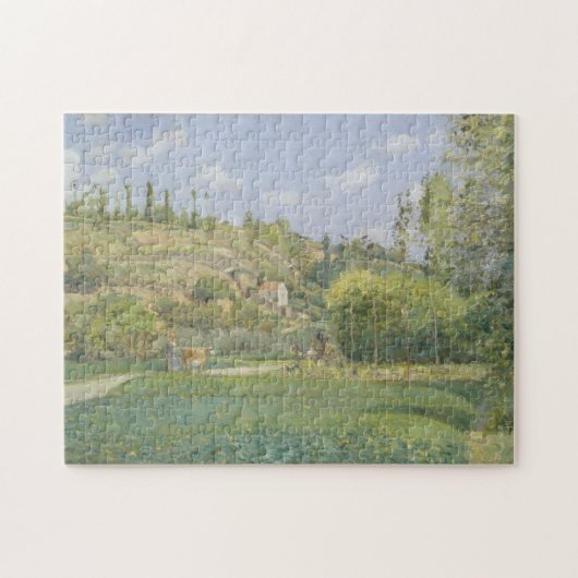 Met Art Coword in Valhermeil Camille Pissaro Puzzle (Horizontal)