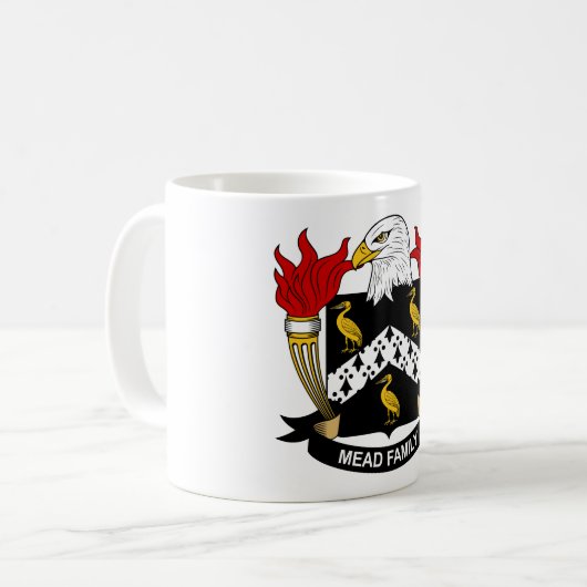 Met-Familienwappen Kaffeetasse (Vorderseite Links)