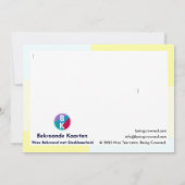 Met jouw handen, Helpende in de Zorg Dankeskarte (Rückseite)