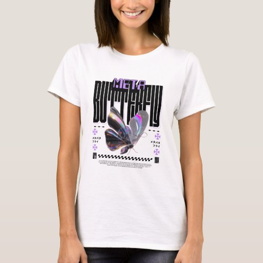 Meta Butterfly T-Shirt (Vorderseite)