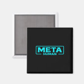 Meta Human Metaverse Vr Virtual Reality Spieler Magnet (Vorderseite/Rückseite)