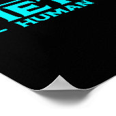 Meta Human Metaverse Vr Virtual Reality Spieler Poster (Ecke)