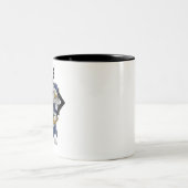 META Krieger-Tasse Zweifarbige Tasse (Mittel)