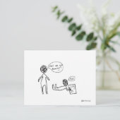 Meta-Postkarte Postkarte (Stehend Vorderseite)
