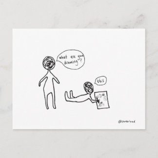 Meta-Postkarte Postkarte