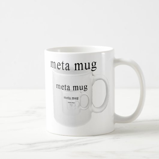 Meta-Tasse Kaffeetasse (Rechts)