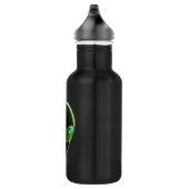 Metal Alien Head 04 Liberty Flasche Edelstahlflasche (Rechts)