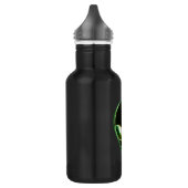 Metal Alien Head 04 Liberty Flasche Edelstahlflasche (Links)