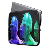 Metal Army Men Glitch on Laptop Electronics Bag Laptopschutzhülle (Vorderseite Links)