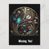 Metal Art Delight Einladungspostkarte (Vorderseite)