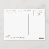 Metal Art Gate on Willow City Loop, TX Postkarte (Rückseite)