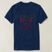 Metal band tour T-Shirt (Design vorne)