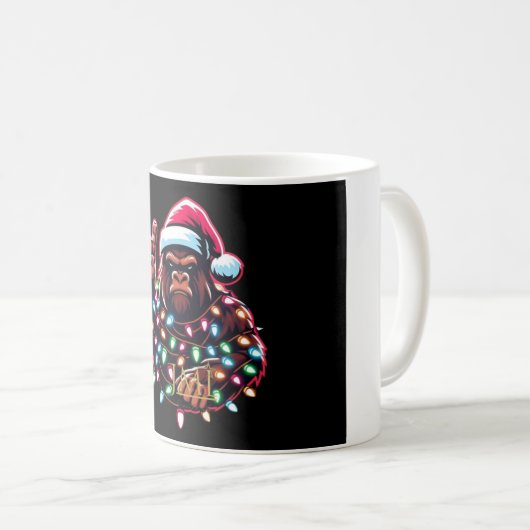 METAL BIGFOOT CHRISTMAS PARTY KAFFEETASSE (VorderseiteRechts)