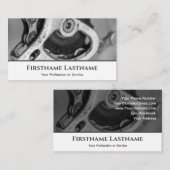 Metal bike pinion gear for Bicycle Repair Shops Visitenkarte (Vorne/Hinten)