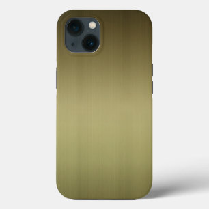 Metal: Brushed Brass Case-Mate iPhone Hülle